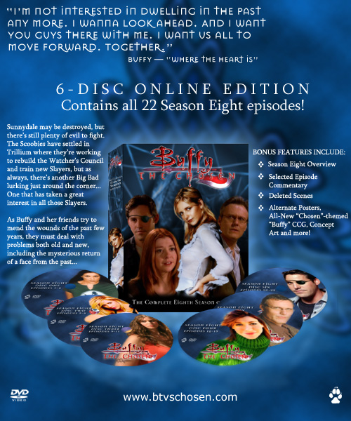 Season 8 DVD Set - Back Cover Season 8 DVD Set - Back Cover