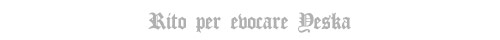 Evocare Yeska