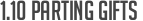 1.10 Parting Gifts